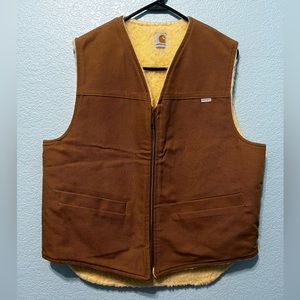 1980s Carhartt Sherpa Lined Vest